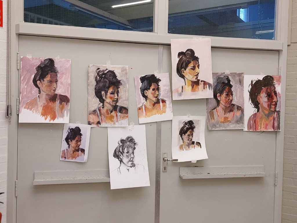 Werk van een leerling