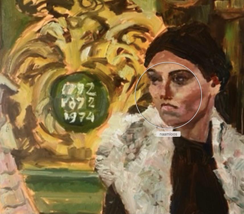 Portret in Museum